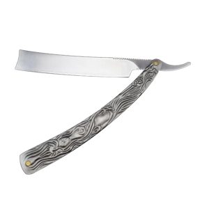 Manual Beard Shaving Razor Old Type Single Blade Vintage Style Face and Hair Shaving Tool for Men Grooming Random Style
